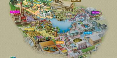 Resorts world sentosa map