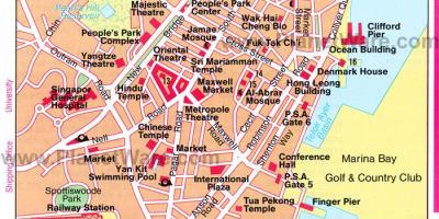 Chinatown Singapore map